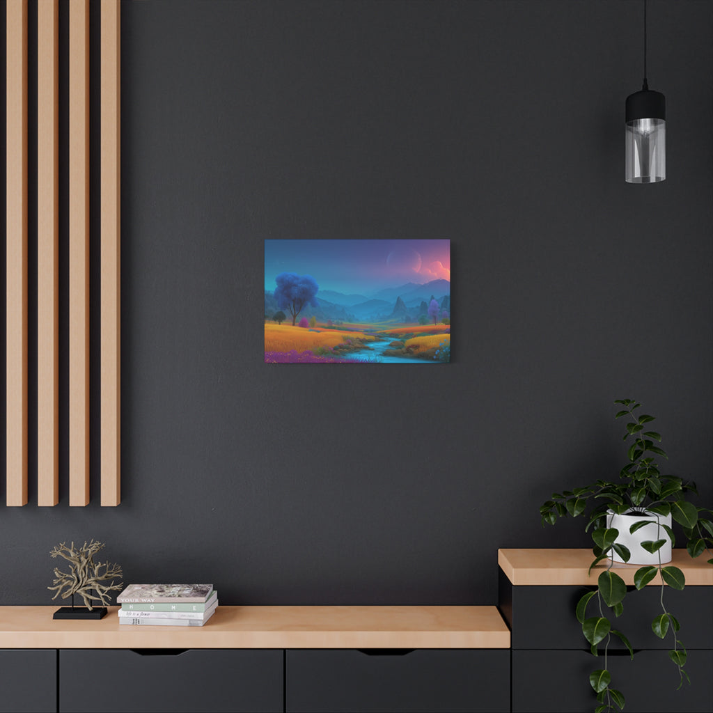 Dreamscape Landscape Canvas Wall Art Matte Stretched Nature Print