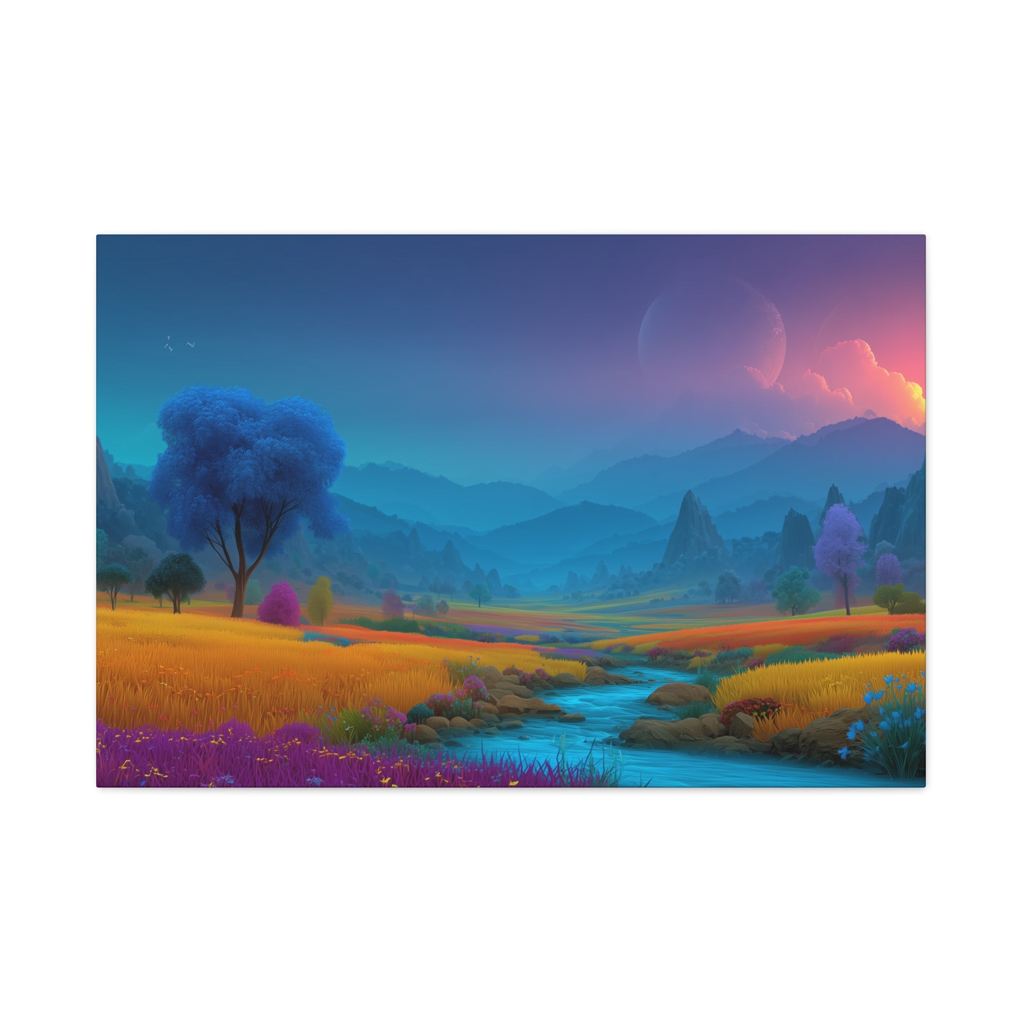 Dreamscape Landscape Canvas Wall Art Matte Stretched Nature Print