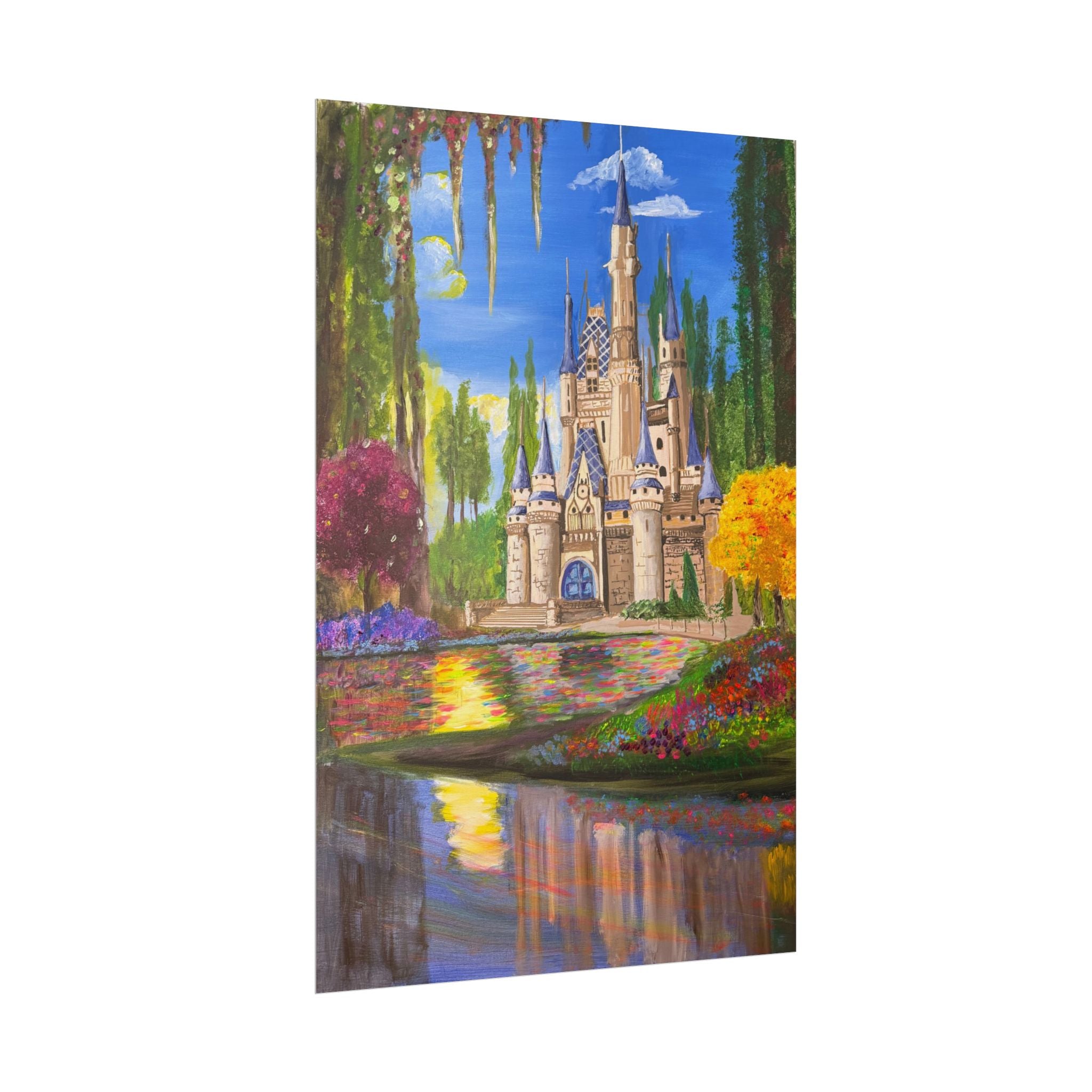 Castle Fantasy  Print for Kids' Rooms & Nursery Decor