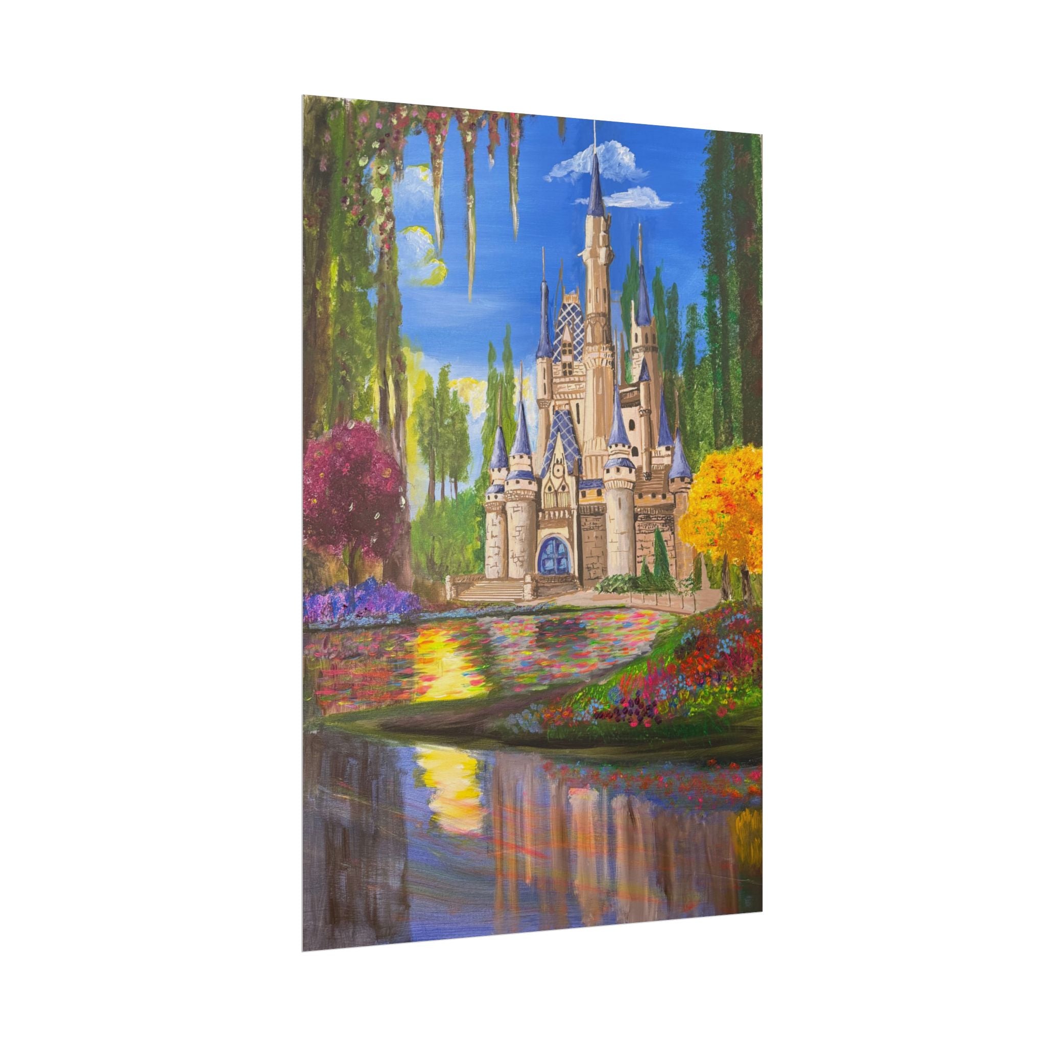 Castle Fantasy  Print for Kids' Rooms & Nursery Decor