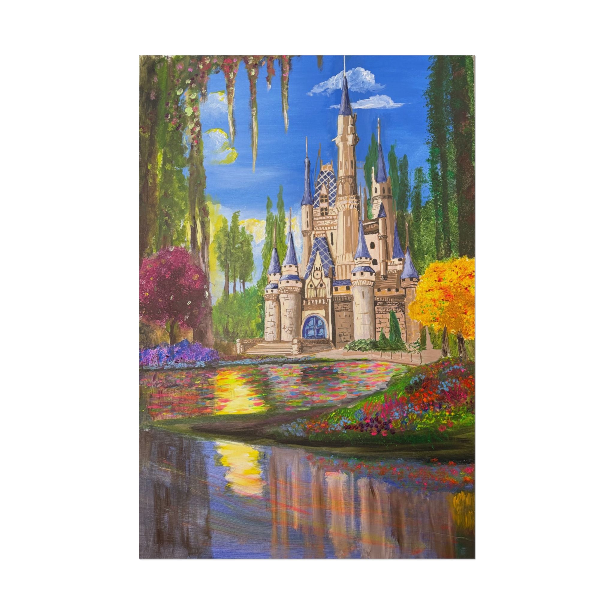 Castle Fantasy  Print for Kids' Rooms & Nursery Decor