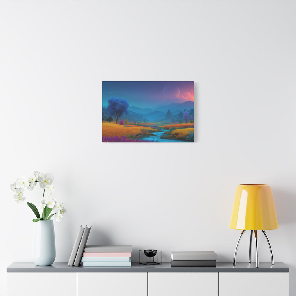Dreamscape Landscape Canvas Wall Art Matte Stretched Nature Print