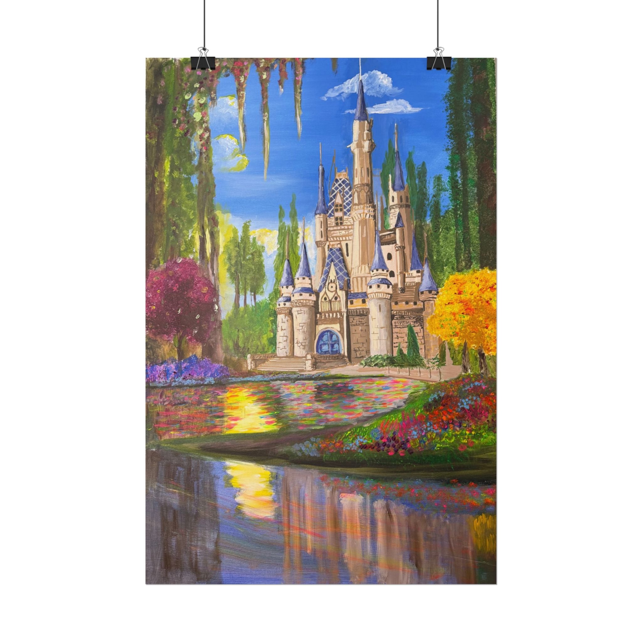 Castle Fantasy  Print for Kids' Rooms & Nursery Decor