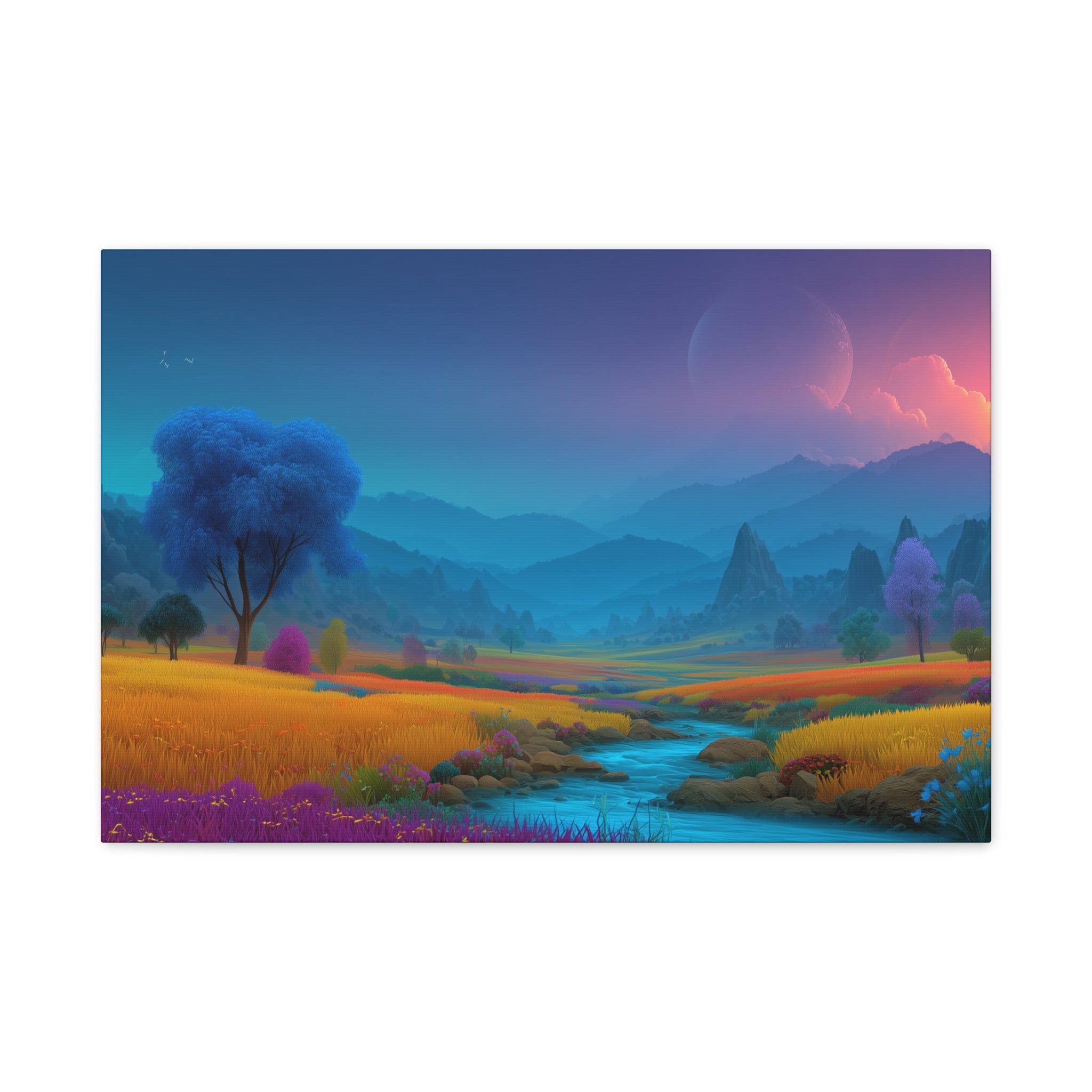Dreamscape Landscape Canvas Wall Art Matte Stretched Nature Print