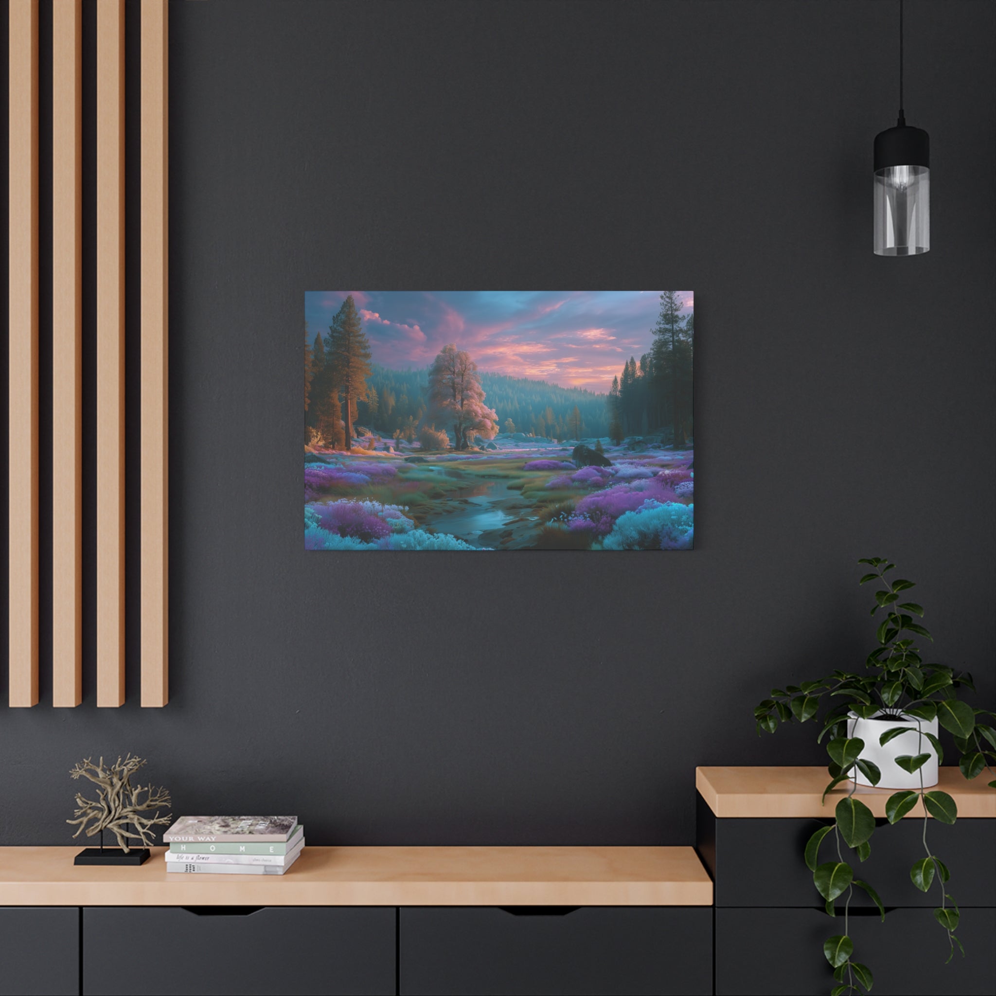 Dreamscape Forest Matte Canvas Print Stretched 1.25"