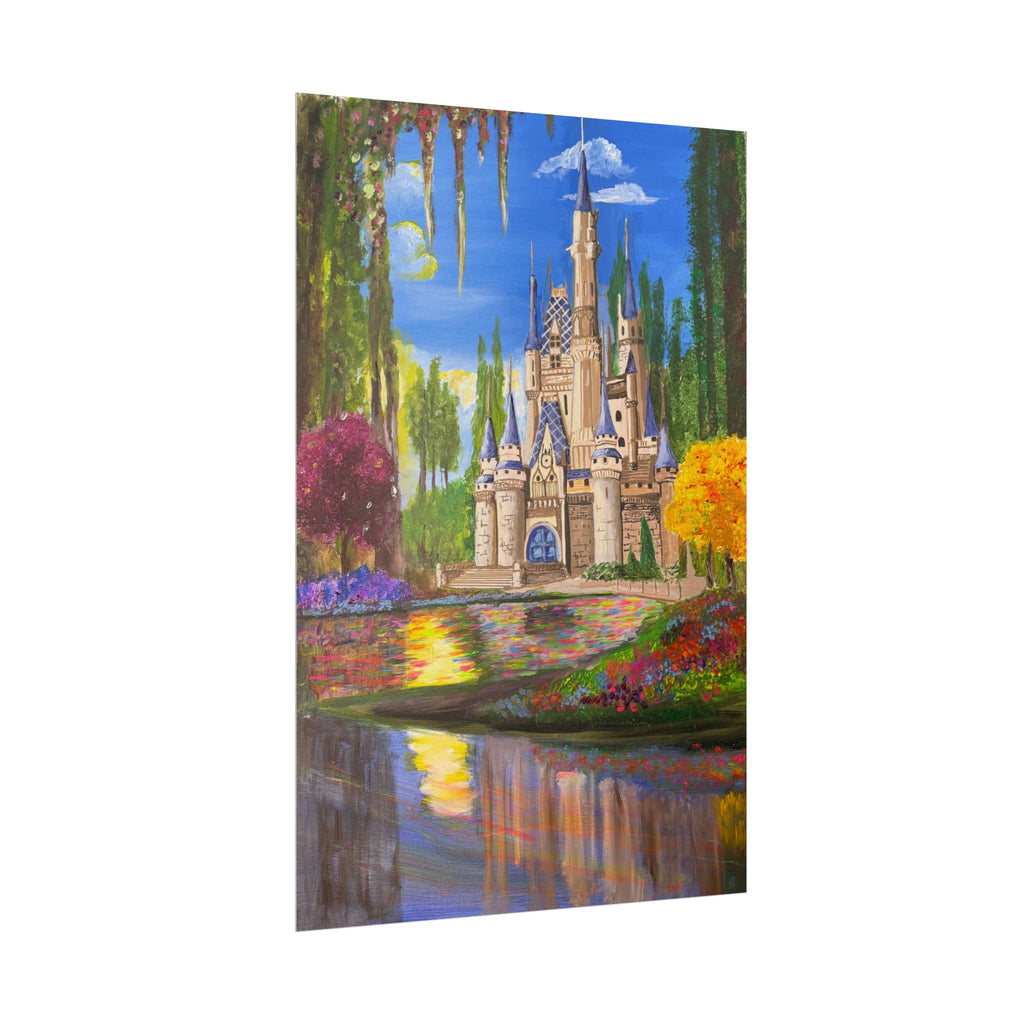 Castle Fantasy  Print for Kids' Rooms & Nursery Decor