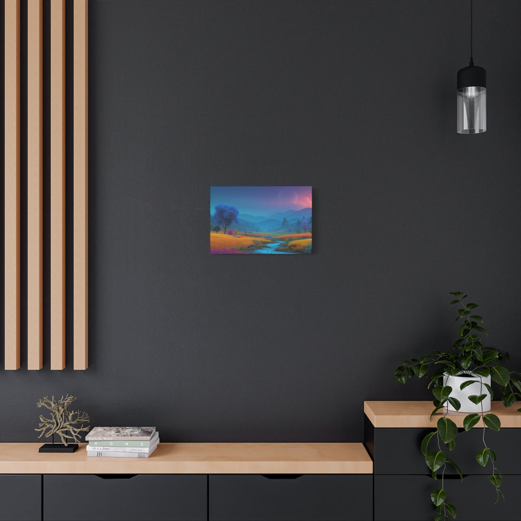 Dreamscape Landscape Canvas Wall Art Matte Stretched Nature Print