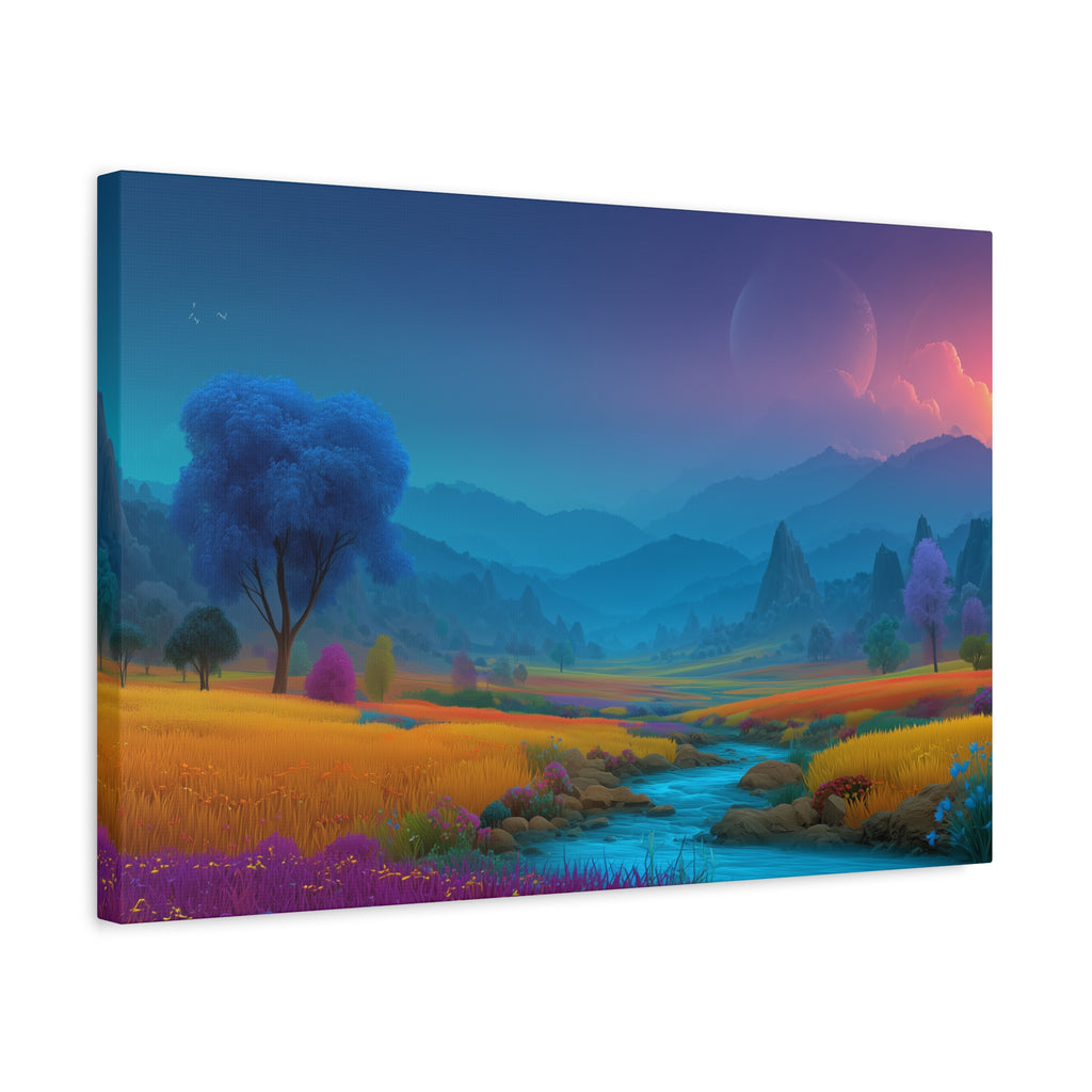 Dreamscape Landscape Canvas Wall Art Matte Stretched Nature Print