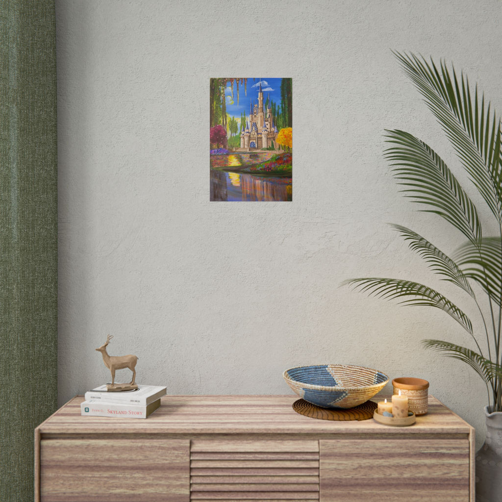 Castle Fantasy  Print for Kids' Rooms & Nursery Decor
