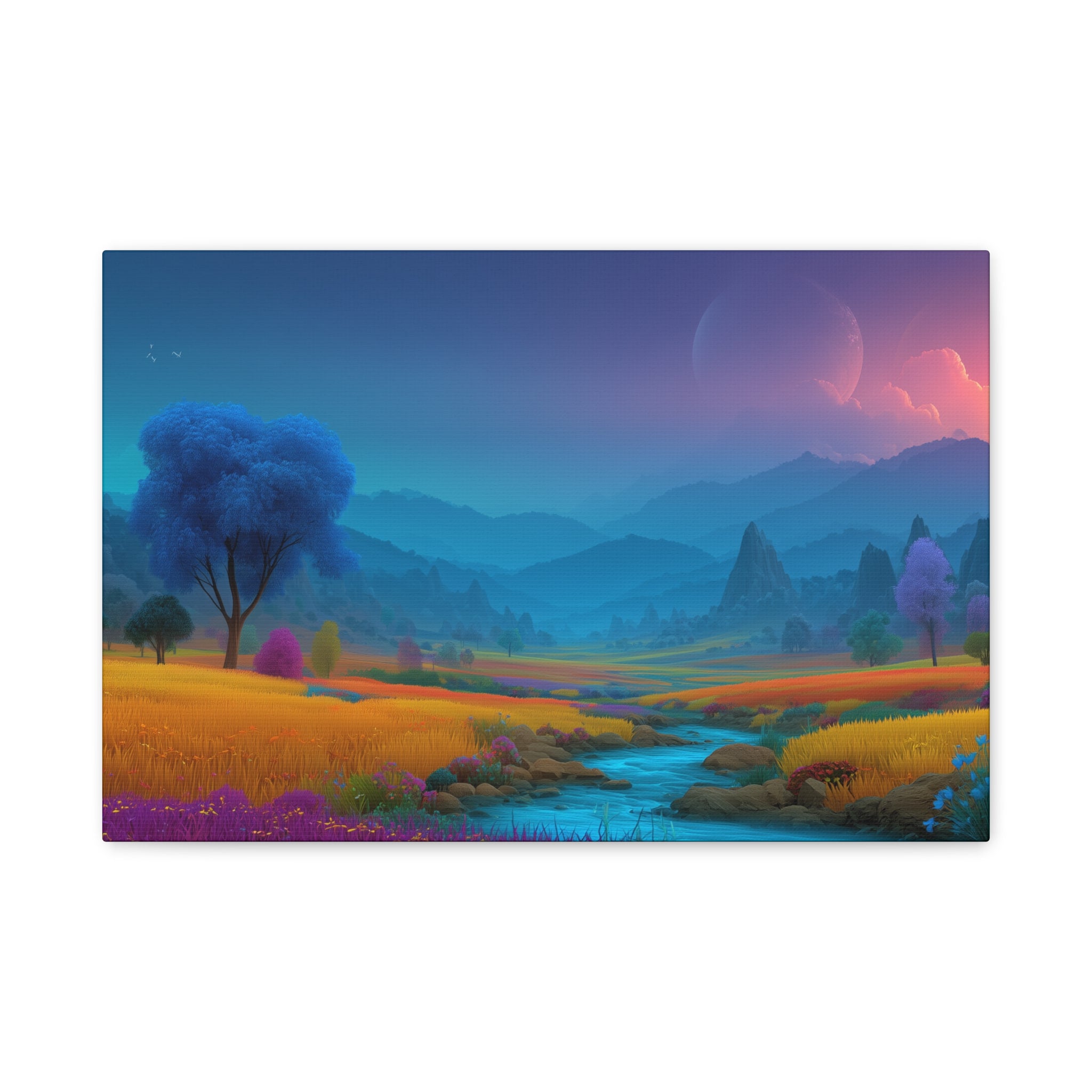 Dreamscape Landscape Canvas Wall Art Matte Stretched Nature Print