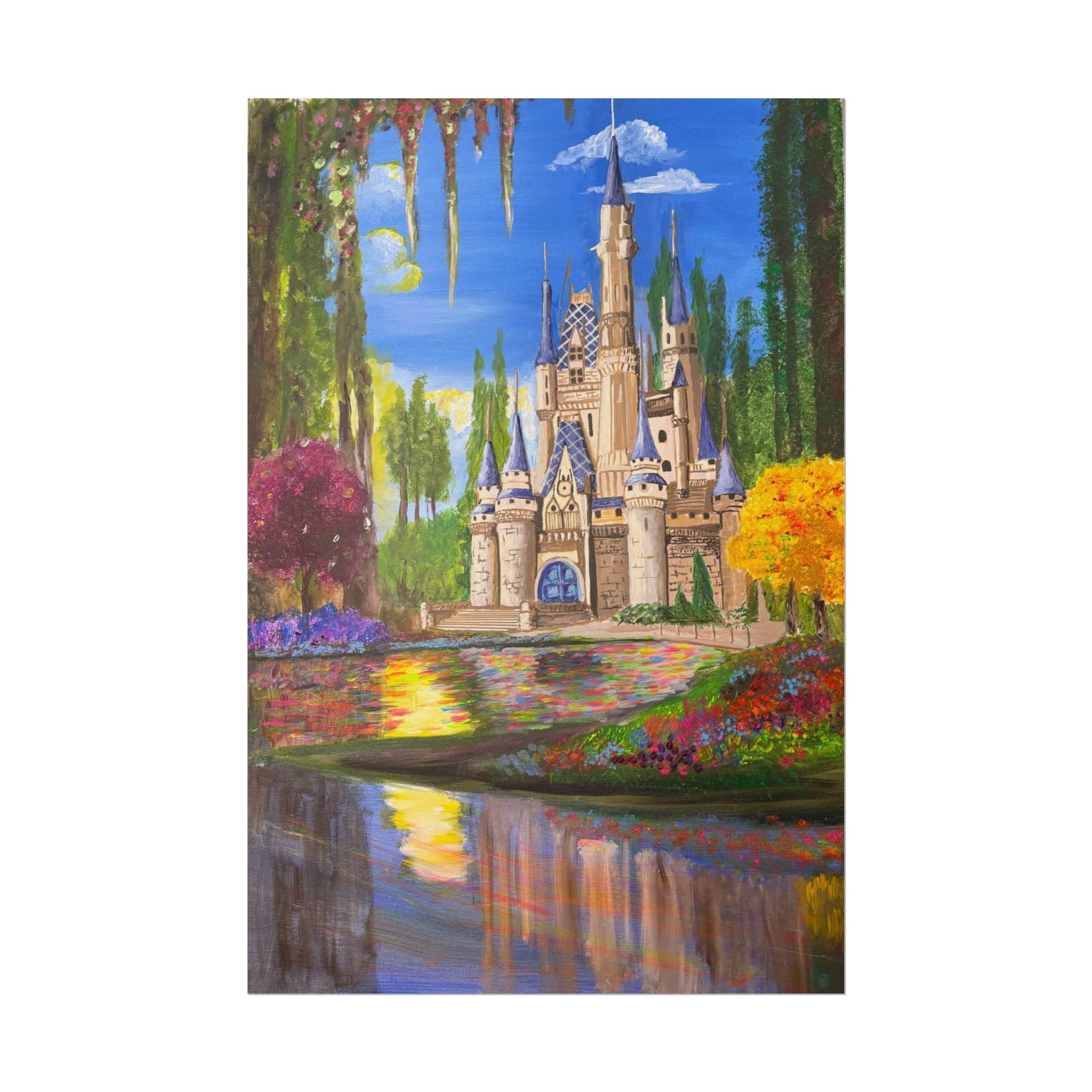 Castle Fantasy  Print for Kids' Rooms & Nursery Decor
