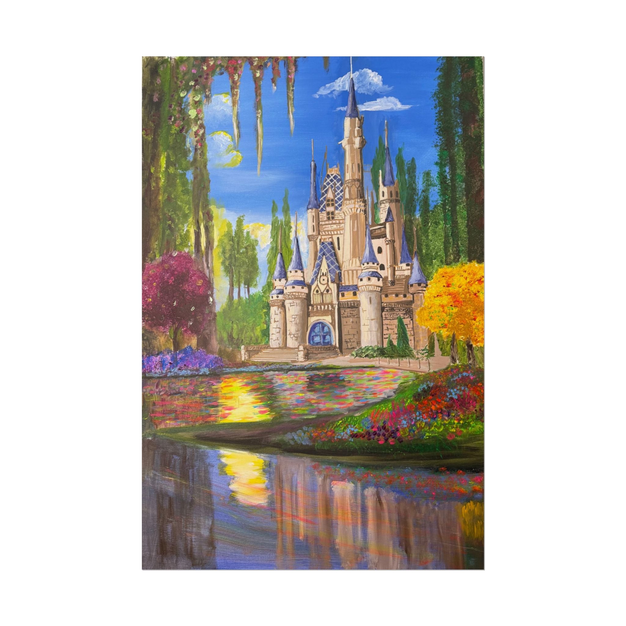 Castle Fantasy  Print for Kids' Rooms & Nursery Decor