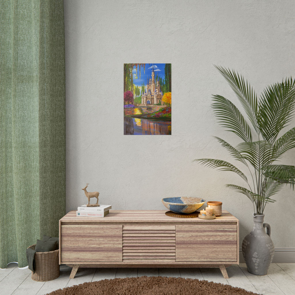 Castle Fantasy  Print for Kids' Rooms & Nursery Decor