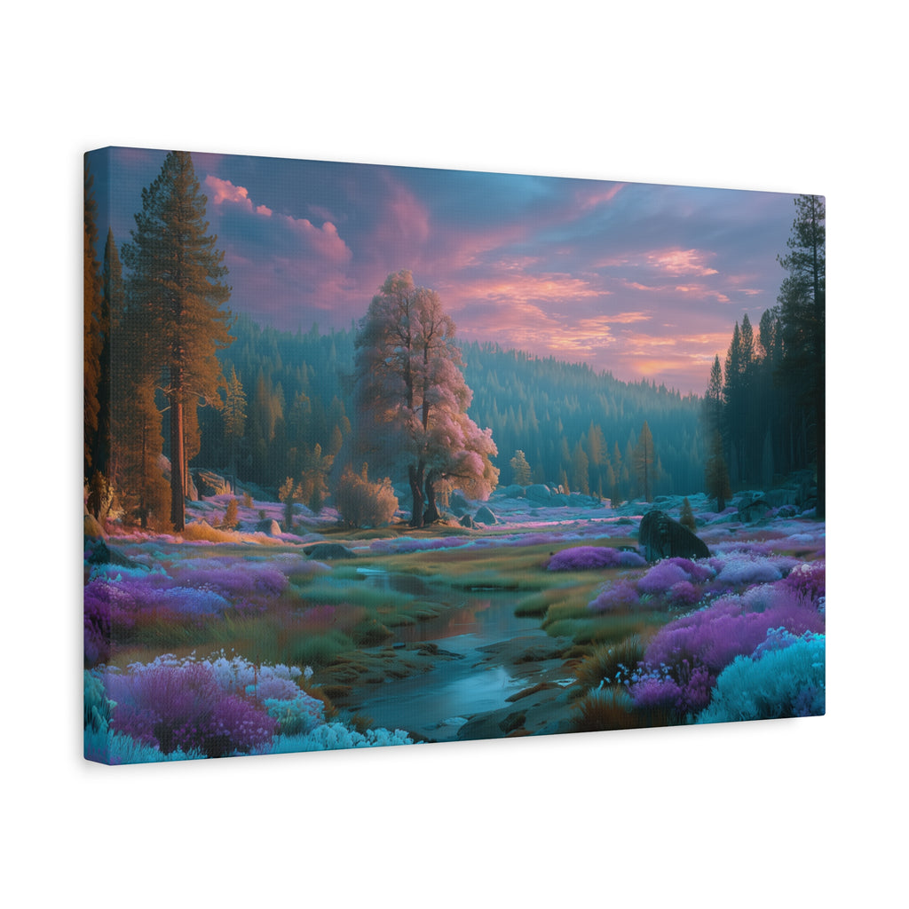 Dreamscape Forest Matte Canvas Print Stretched 1.25"