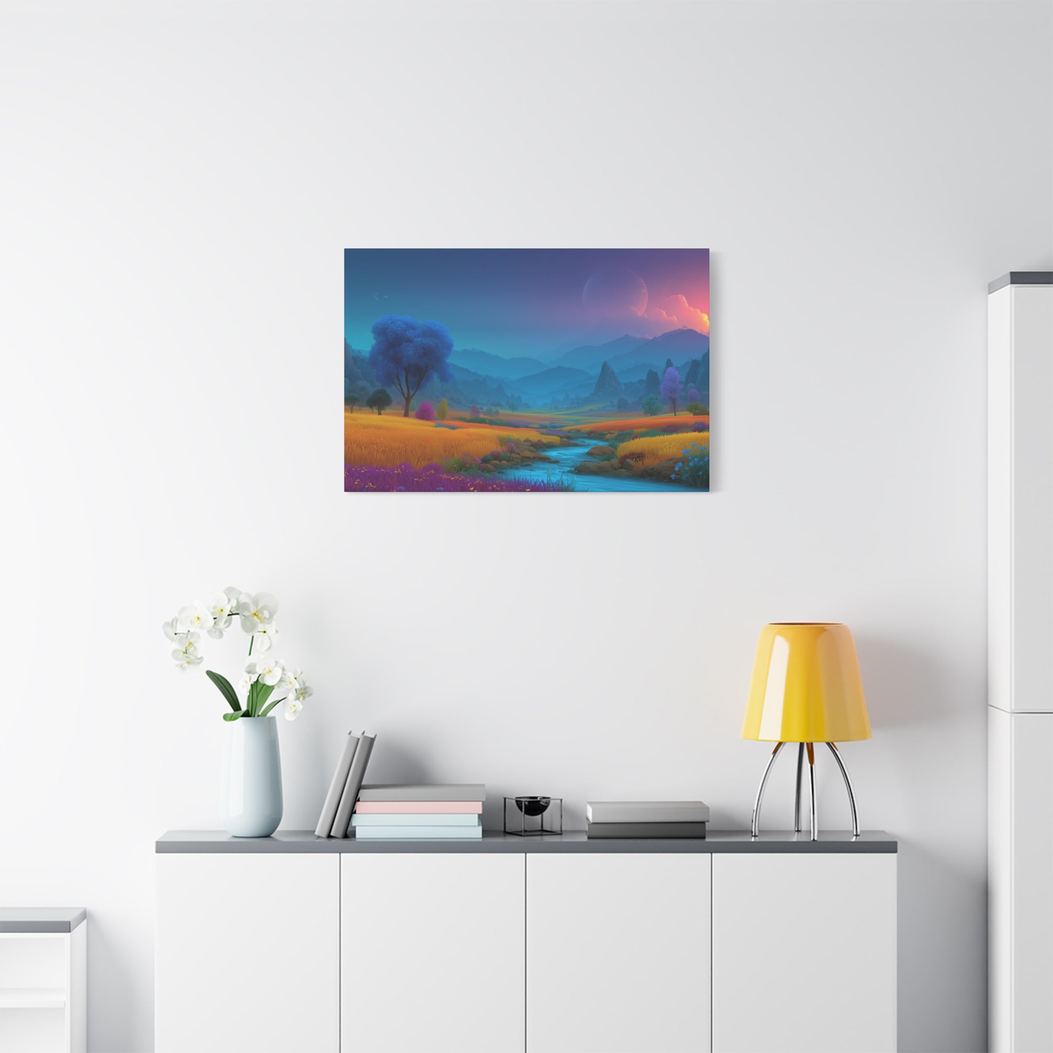 Dreamscape Landscape Canvas Wall Art Matte Stretched Nature Print