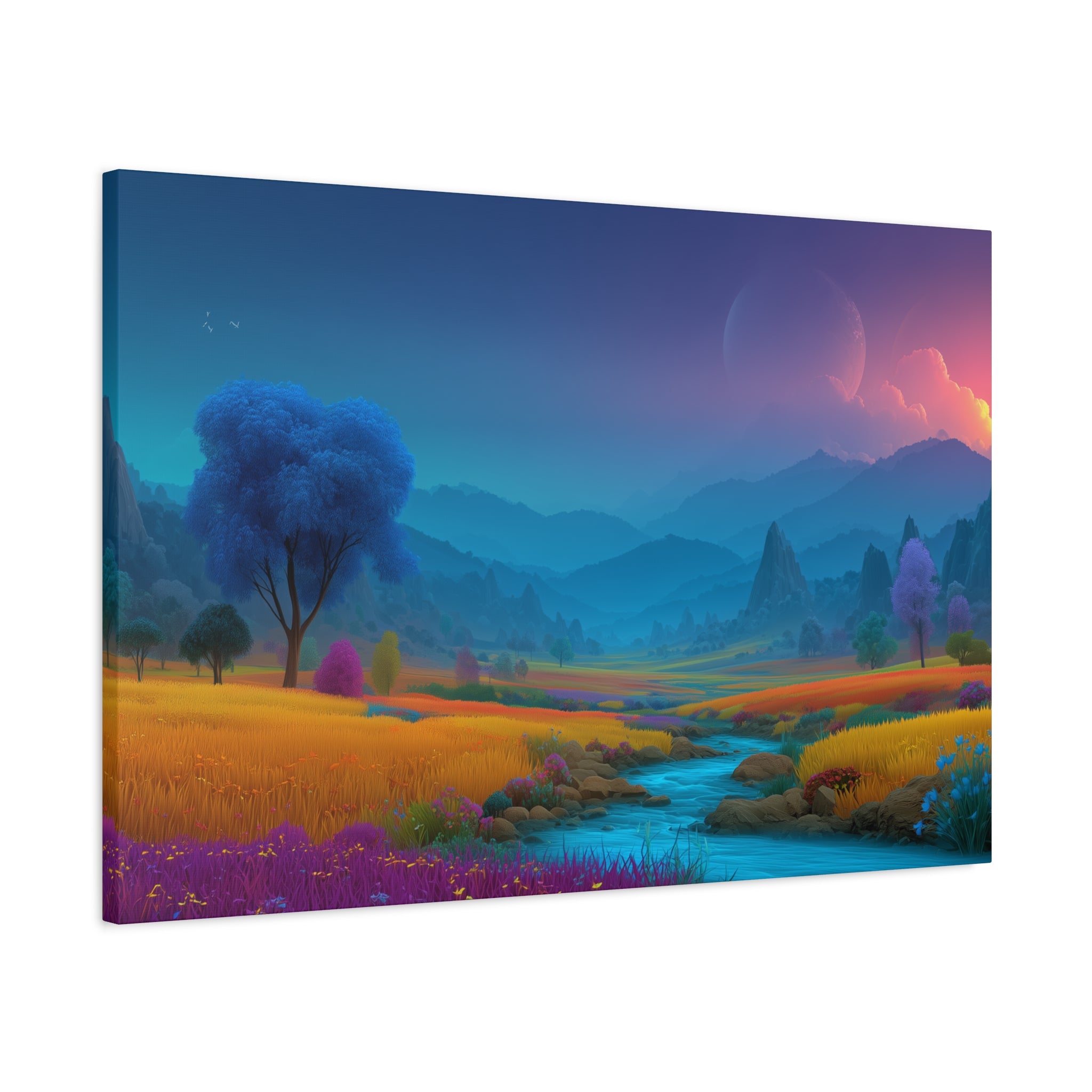 Dreamscape Landscape Canvas Wall Art Matte Stretched Nature Print